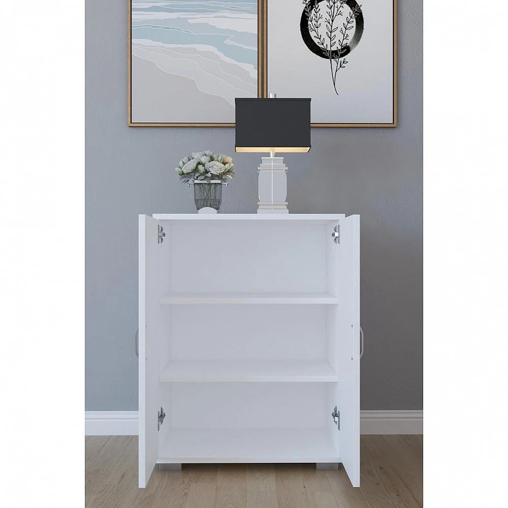 ArteLibre Παπουτσοθήκη ArteLibre MASEGO Λευκό Μοριοσανίδα 35x72x80cm - 14870026 - inde.gr ArteLibre Παπουτσοθήκη ArteLibre MASEGO Λευκό Μοριοσανίδα 35x72x80cm - 14870026 - inde.gr