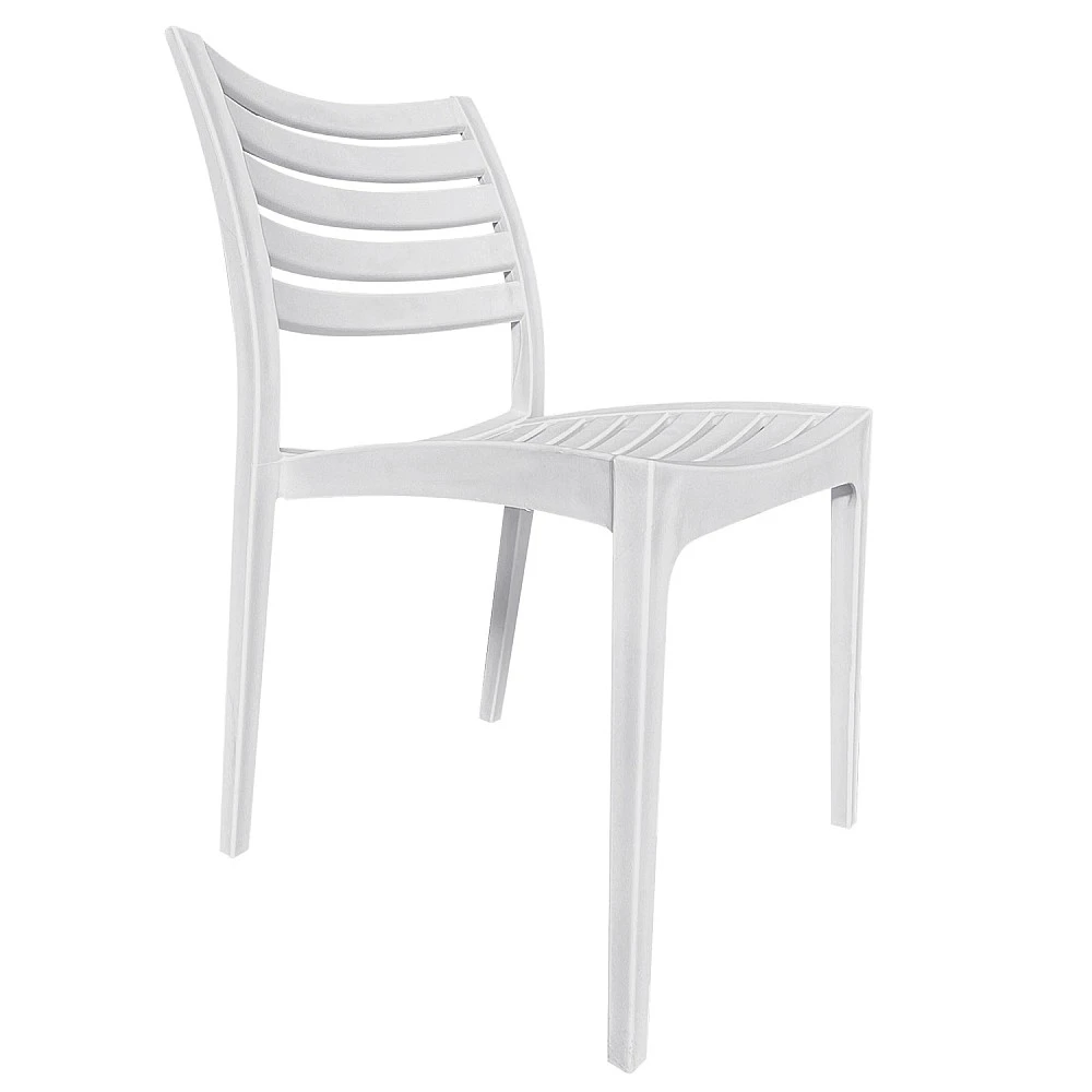 ArteLibre Καρέκλα Κήπου ArteLibre BORA-BORA Λευκό PP 57x46x83cm - 15300033 - inde.gr