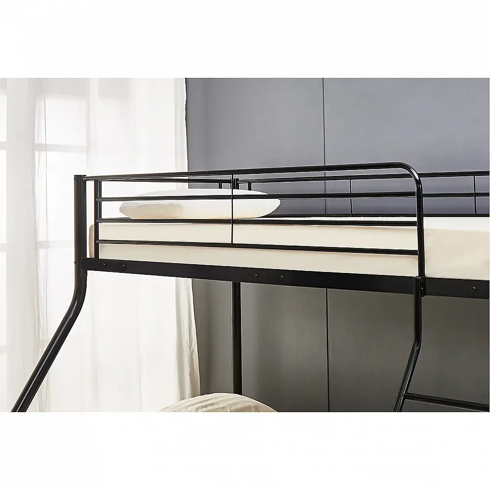 ArteLibre Κουκέτα ArteLibre OSAGE Μαύρο Για Στρώματα 90x190+140x190 - 14920030 - inde.gr