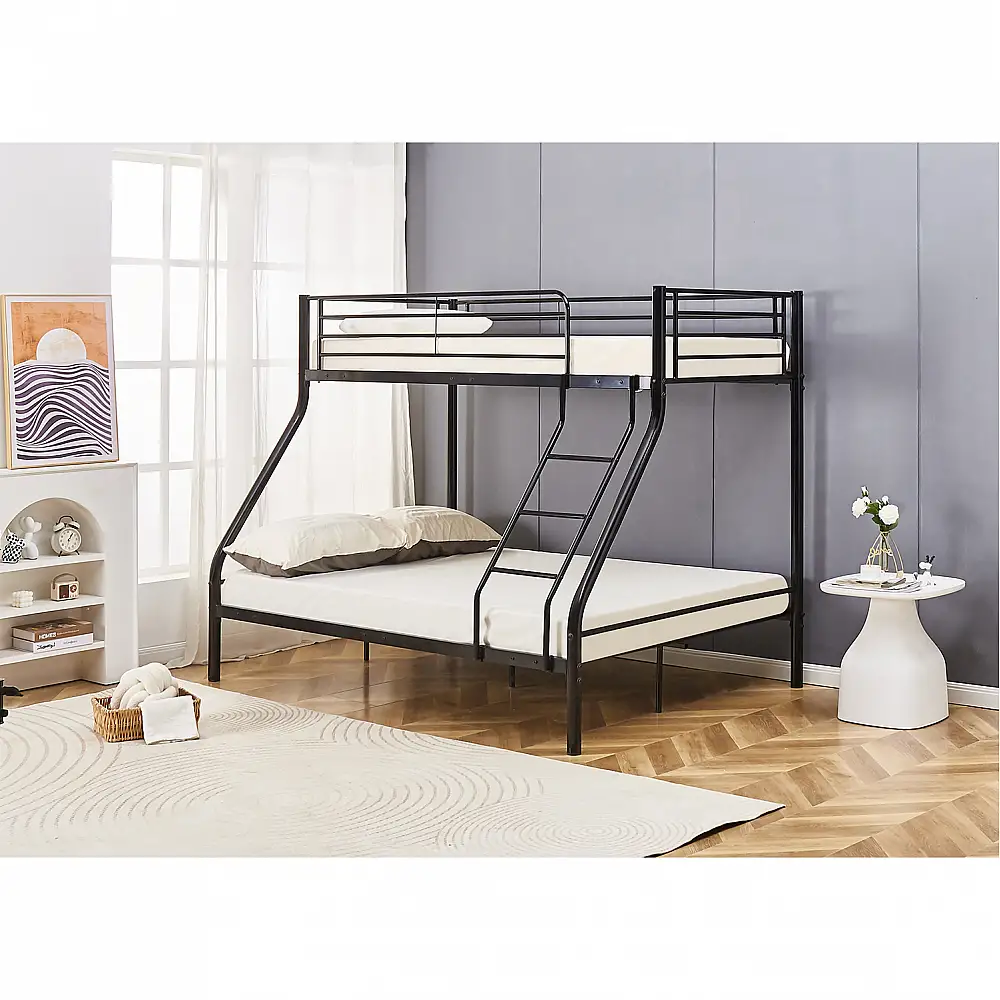 ArteLibre Κουκέτα ArteLibre OSAGE Μαύρο Για Στρώματα 90x190+140x190 - 14920030 - inde.gr