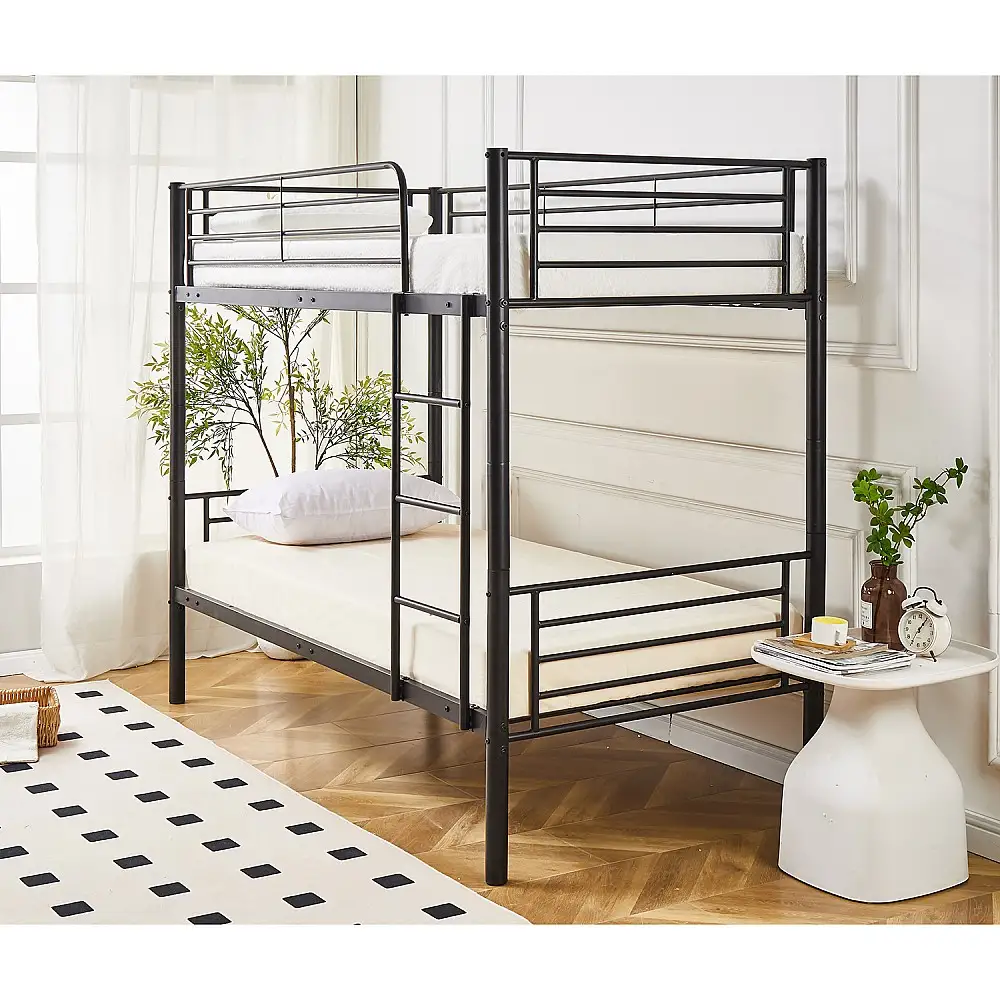 ArteLibre Κουκέτα ArteLibre ELKHORN Μαύρο Για Στρώμα 90x190cm - 14920031 - inde.gr