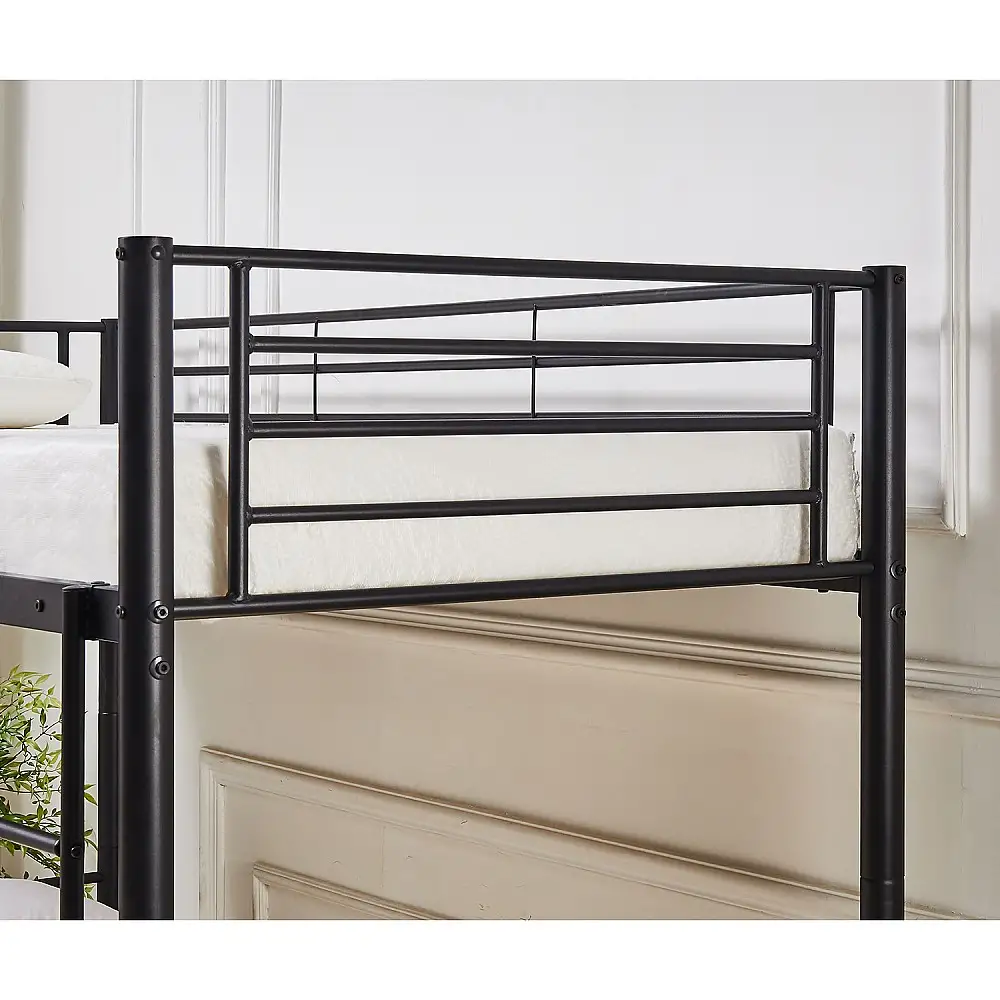 ArteLibre Κουκέτα ArteLibre ELKHORN Μαύρο Για Στρώμα 90x190cm - 14920031 - inde.gr