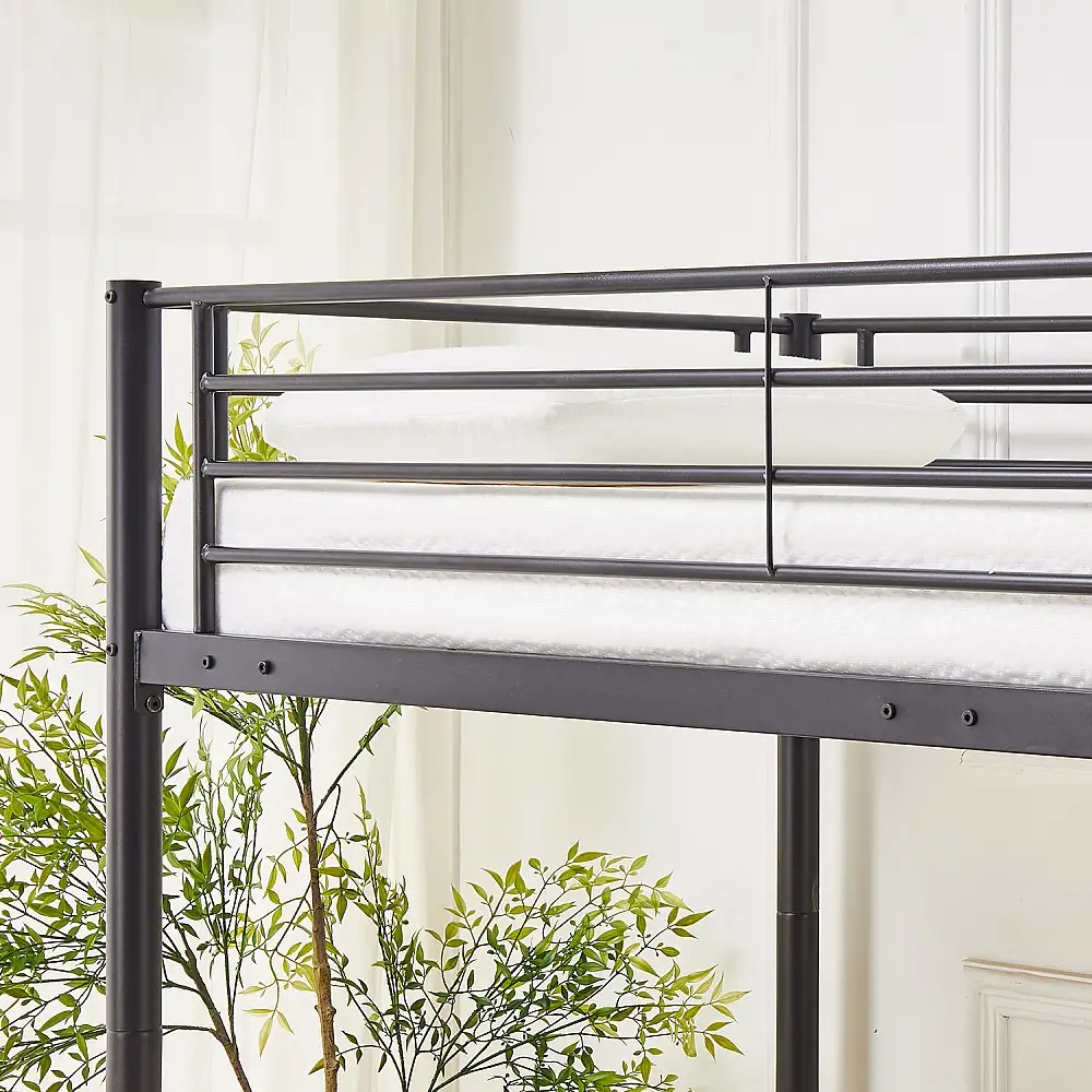 ArteLibre Κουκέτα ArteLibre ELKHORN Μαύρο Για Στρώμα 90x190cm - 14920031 - inde.gr