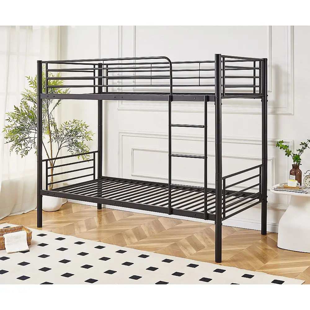 ArteLibre Κουκέτα ArteLibre ELKHORN Μαύρο Για Στρώμα 90x190cm - 14920031 - inde.gr