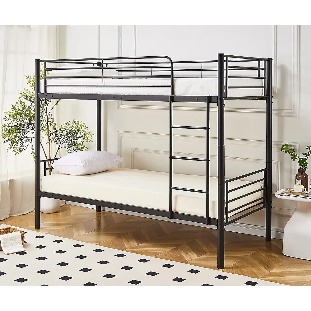 ArteLibre Κουκέτα ArteLibre ELKHORN Μαύρο Για Στρώμα 90x190cm - 14920031 - inde.gr