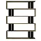 ArteLibre Βιβλιοθήκη ArteLibre Antipaxi Sonoma/Wenge Μοριοσανίδα/Μελαμίνη 122x26x159cm - 14410078 - inde.gr ArteLibre Βιβλιοθήκη ArteLibre Antipaxi Sonoma/Wenge Μοριοσανίδα/Μελαμίνη 122x26x159cm - 14410078 - inde.gr