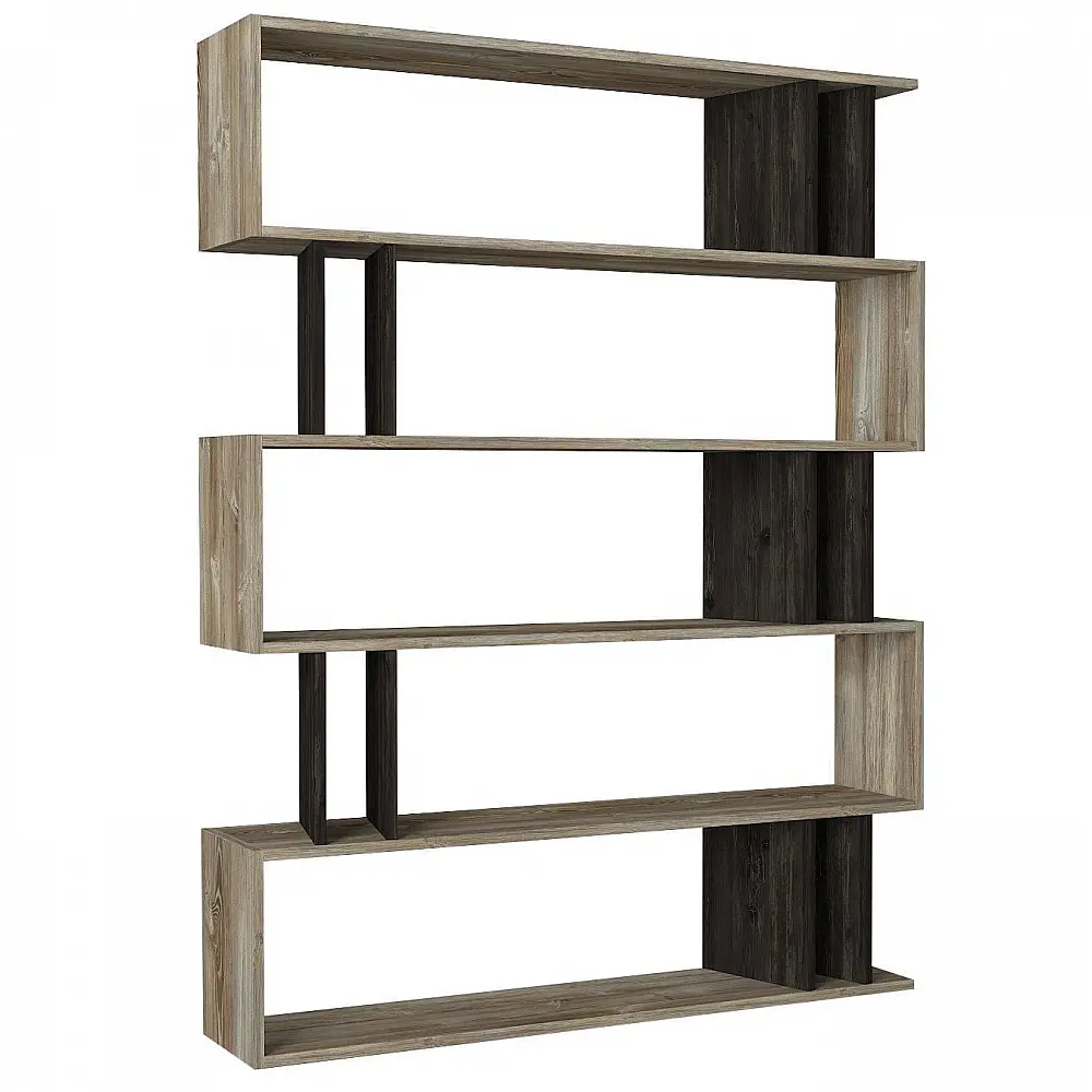 ArteLibre Βιβλιοθήκη ArteLibre Antipaxi Sonoma/Wenge Μοριοσανίδα/Μελαμίνη 122x26x159cm - 14410078 - inde.gr ArteLibre Βιβλιοθήκη ArteLibre Antipaxi Sonoma/Wenge Μοριοσανίδα/Μελαμίνη 122x26x159cm - 14410078 - inde.gr