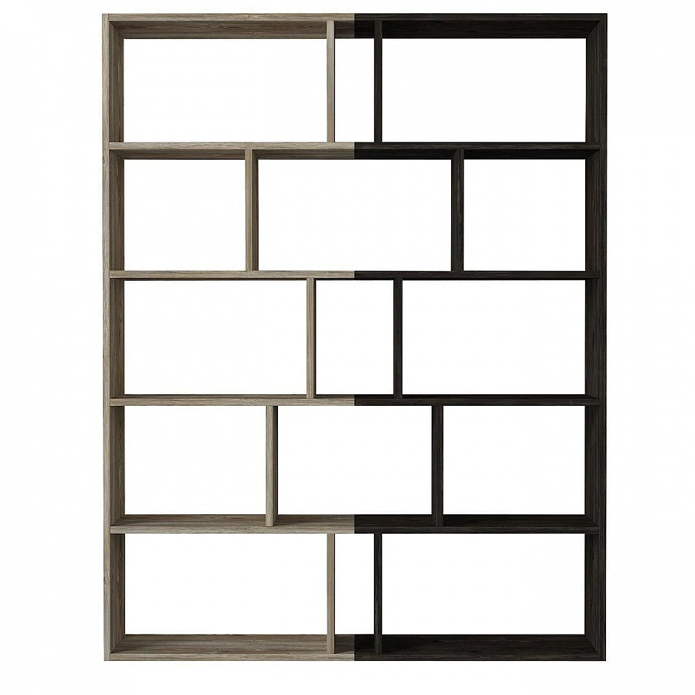 ArteLibre Βιβλιοθήκη ArteLibre Idra Ανοιχτό Καφέ/Σκούρο Καφέ 124x26x159cm - 14410081 - inde.gr ArteLibre Βιβλιοθήκη ArteLibre Idra Ανοιχτό Καφέ/Σκούρο Καφέ 124x26x159cm - 14410081 - inde.gr