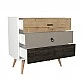 ArteLibre Συρταριέρα ArteLibre KIMOLOS Λευκό/Φυσικό/Καφέ 80x40x79cm - 14410119 - inde.gr ArteLibre Συρταριέρα ArteLibre KIMOLOS Λευκό/Φυσικό/Καφέ 80x40x79cm - 14410119 - inde.gr