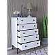 ArteLibre Συρταριέρα ArteLibre AMARI Λευκό Μοριοσανίδα 72x43x114cm - 14870045 - inde.gr ArteLibre Συρταριέρα ArteLibre AMARI Λευκό Μοριοσανίδα 72x43x114cm - 14870045 - inde.gr