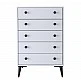 ArteLibre Συρταριέρα ArteLibre AMARI Λευκό Μοριοσανίδα 72x43x114cm - 14870045 - inde.gr ArteLibre Συρταριέρα ArteLibre AMARI Λευκό Μοριοσανίδα 72x43x114cm - 14870045 - inde.gr