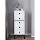 ArteLibre Συρταριέρα ArteLibre AMARI Λευκό Μοριοσανίδα 43x43x114cm - 14870049 - inde.gr ArteLibre Συρταριέρα ArteLibre AMARI Λευκό Μοριοσανίδα 43x43x114cm - 14870049 - inde.gr
