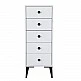 ArteLibre Συρταριέρα ArteLibre AMARI Λευκό Μοριοσανίδα 43x43x114cm - 14870049 - inde.gr ArteLibre Συρταριέρα ArteLibre AMARI Λευκό Μοριοσανίδα 43x43x114cm - 14870049 - inde.gr
