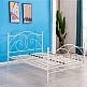 ArteLibre Κρεβάτι ArteLibre CECIL Μεταλλικό Sandy White 212x160x118cm (Στρώμα 150x200cm) - 14250004 - inde.gr ArteLibre Κρεβάτι ArteLibre CECIL Μεταλλικό Sandy White 212x160x118cm (Στρώμα 150x200cm) - 14250004 - inde.gr