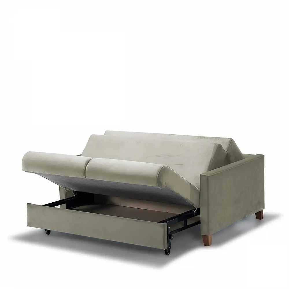 ArteLibre Καναπές Κρεβάτι Διθέσιος ArteLibre LIAM Μπεζ 164x111x90cm - 14210216 - inde.gr