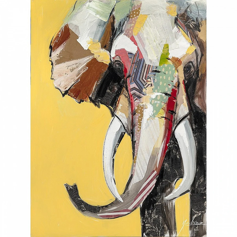 ArteLibre  Πίνακας ArteLibre "Ζωϊκό Βασίλειο" Καμβάς 80x100cm - 14670087 - inde.gr