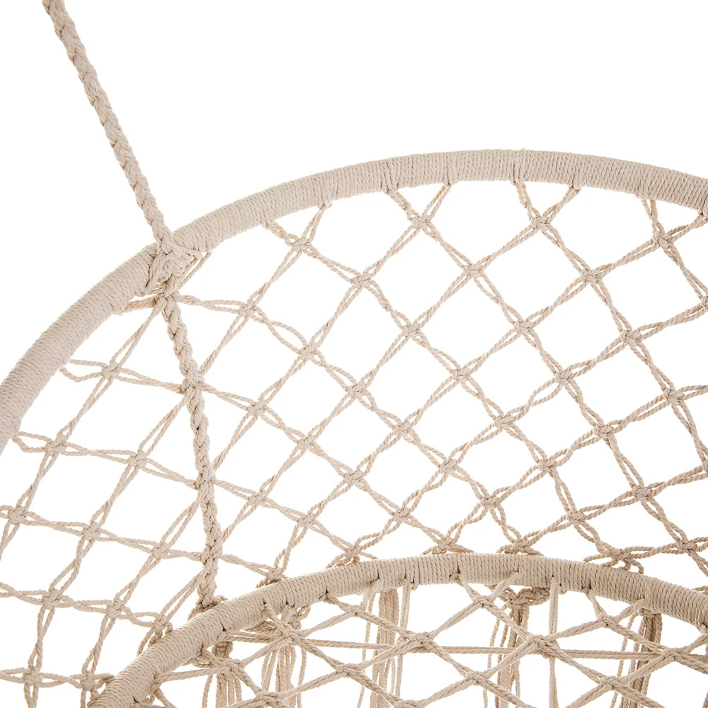 ArteLibre Κούνια ArteLibre BOA VISTA Λευκό Polycotton/Μέταλλο 60x50cm - 14660067 - inde.gr