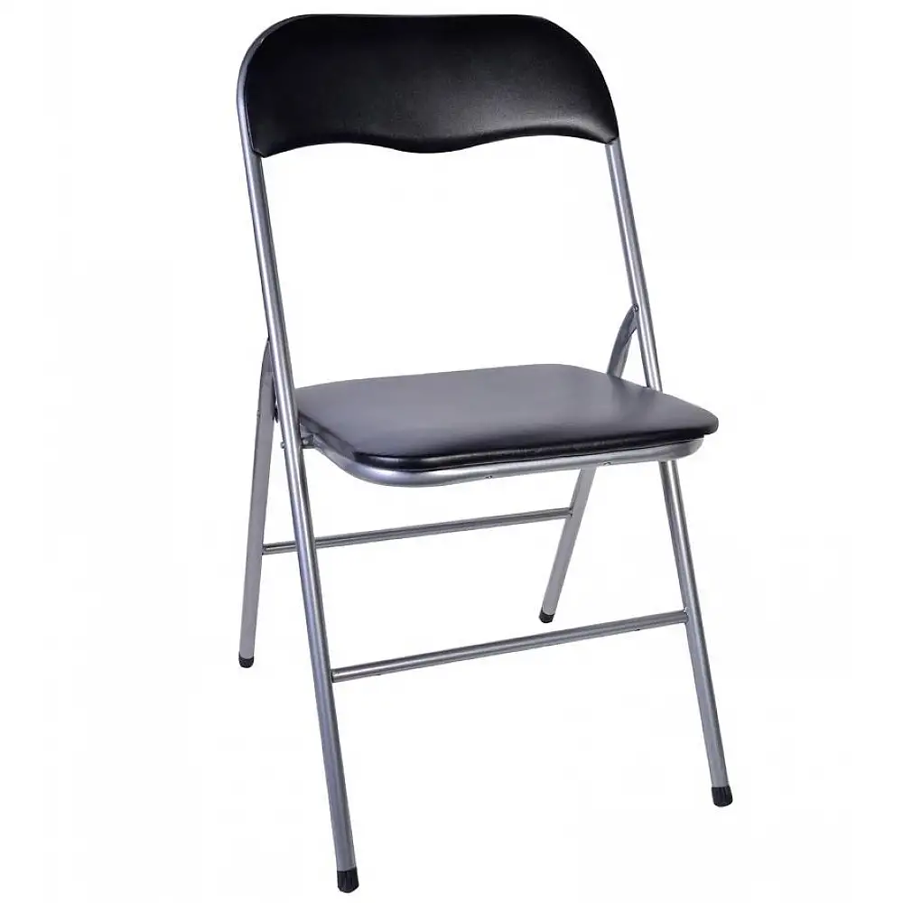 ArteLibre Kαρέκλα πτυσσόμενη ArteLibre Regale Μαύρο 44x48x82cm - 14330001 - inde.gr