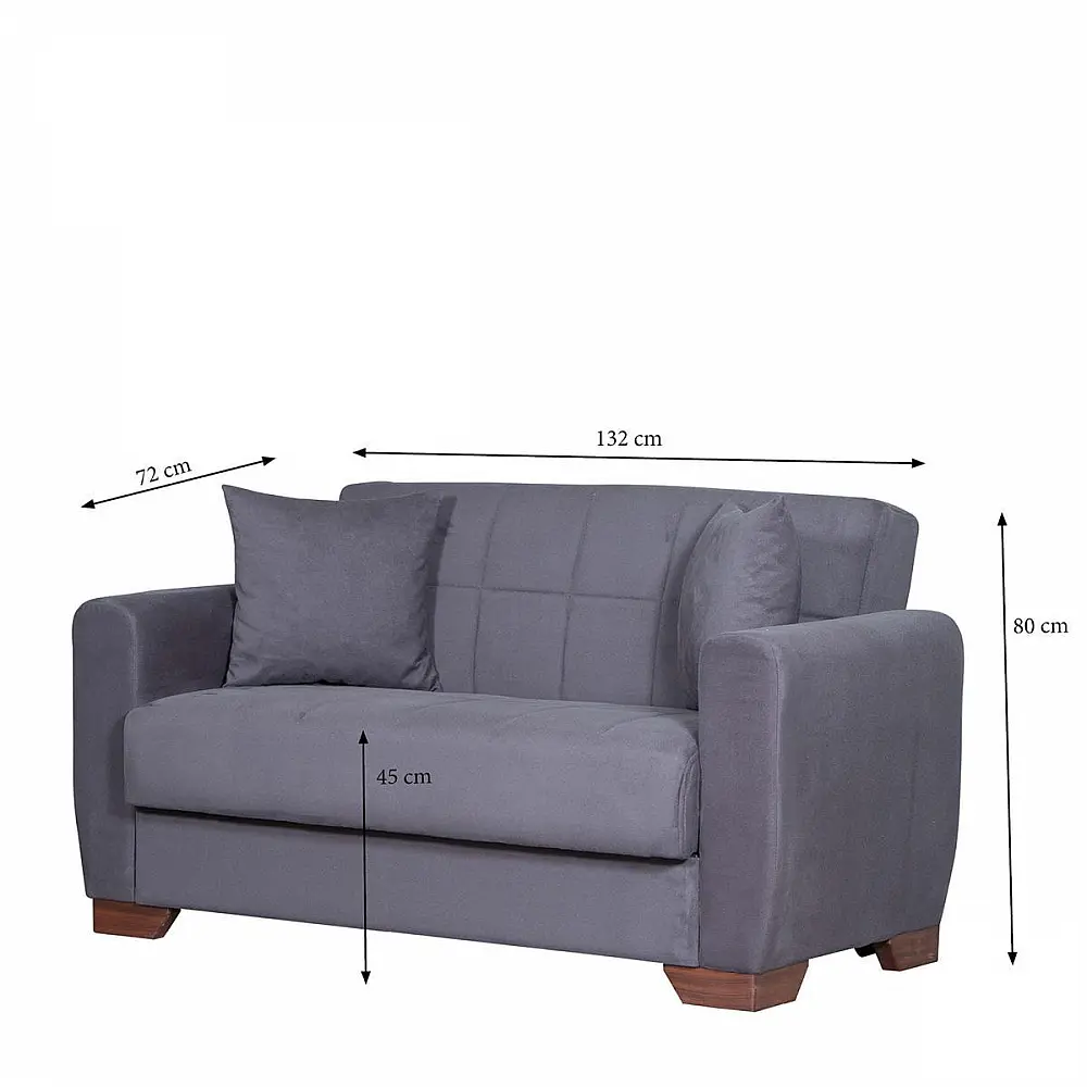 ArteLibre Καναπές Κρεβάτι Διθέσιος ArteLibre DIEGO 2S Γκρι 153x78x80cm - 14210223 - inde.gr ArteLibre Καναπές Κρεβάτι Διθέσιος ArteLibre DIEGO 2S Γκρι 153x78x80cm - 14210223 - inde.gr