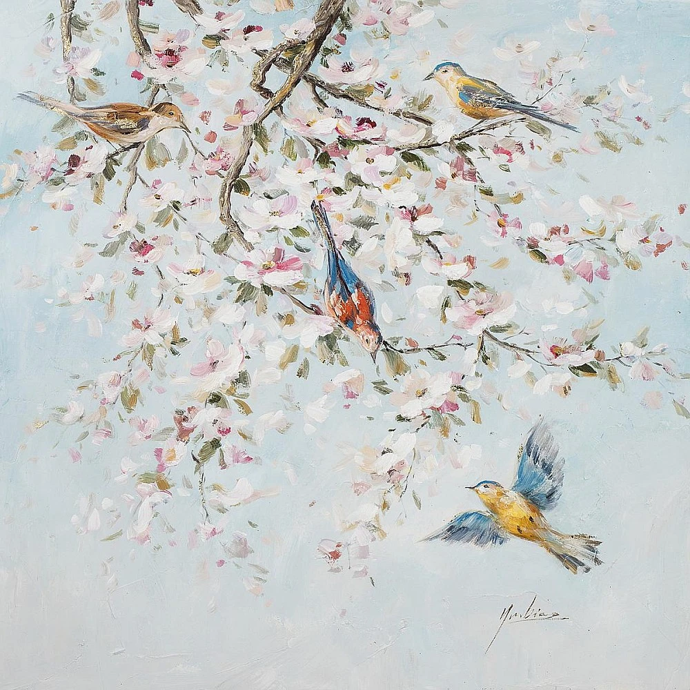ArteLibre  Πίνακας ArteLibre "Ζωϊκό Βασίλειο" Καμβάς 80x80cm - 14670092 - inde.gr