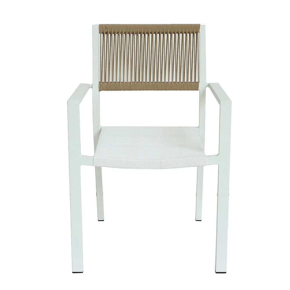 ArteLibre Πολυθρόνα Κήπου ArteLibre HORUS Λευκό/Καφέ Αλουμίνιο/Rattan 56x58x83cm - 14840080 - inde.gr ArteLibre Πολυθρόνα Κήπου ArteLibre HORUS Λευκό/Καφέ Αλουμίνιο/Rattan 56x58x83cm - 14840080 - inde.gr