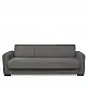ArteLibre Καναπές Κρεβάτι Τριθέσιος ArteLibre HOMER Γκρι 226x78x78cm - 14210260 - inde.gr