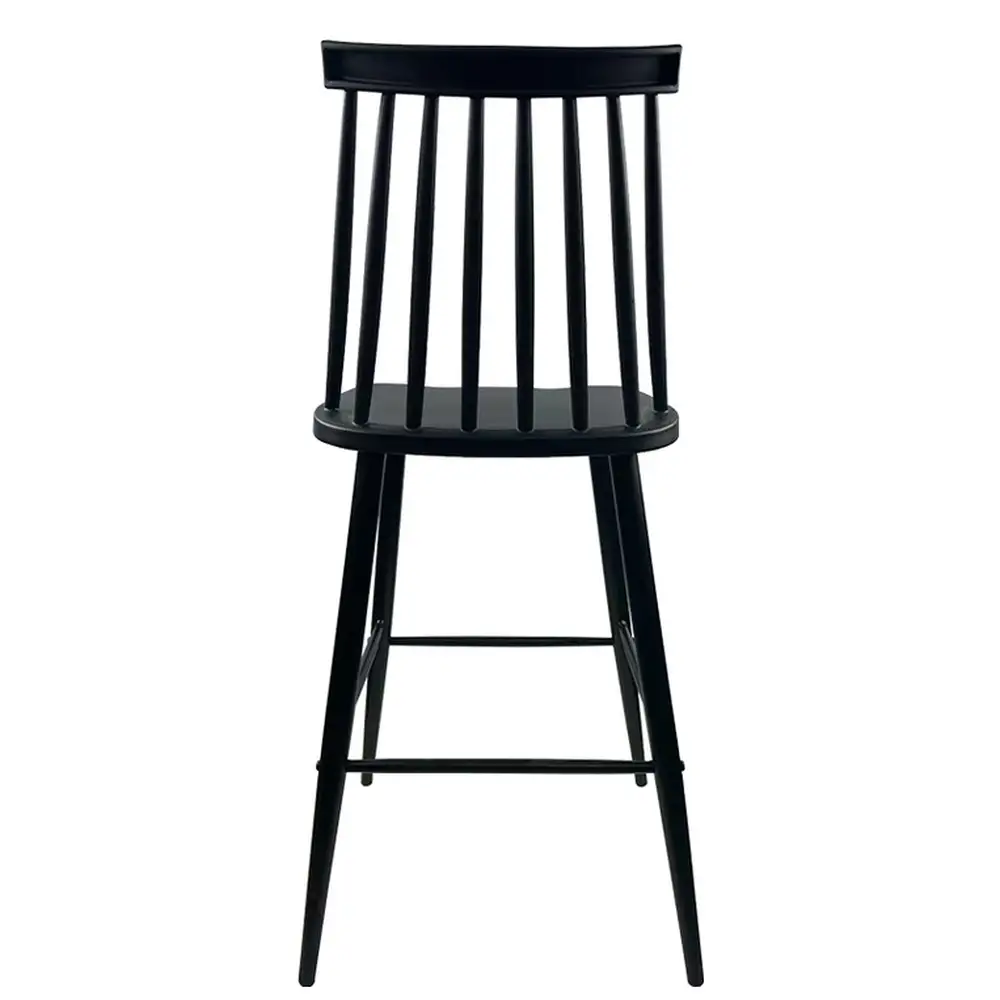 ArteLibre Σκαμπό Bar ArteLibre MARANTA Μαύρο PP/Μέταλλο 45x46x97cm - 14600189 - inde.gr