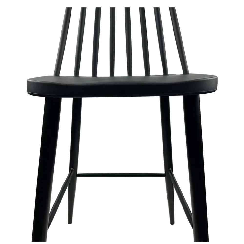 ArteLibre Σκαμπό Bar ArteLibre MARANTA Μαύρο PP/Μέταλλο 45x46x97cm - 14600189 - inde.gr
