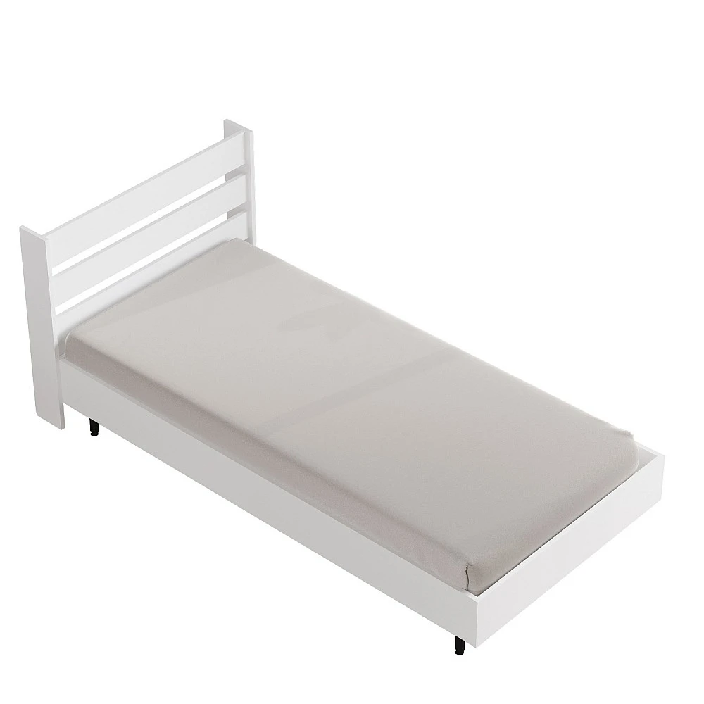 ArteLibre Κρεβάτι ArteLibre SUFFOLK Λευκό Μοριοσανίδα/Μέταλλο 108.5x205.6x86cm - 15350017 - inde.gr ArteLibre Κρεβάτι ArteLibre SUFFOLK Λευκό Μοριοσανίδα/Μέταλλο 108.5x205.6x86cm - 15350017 - inde.gr