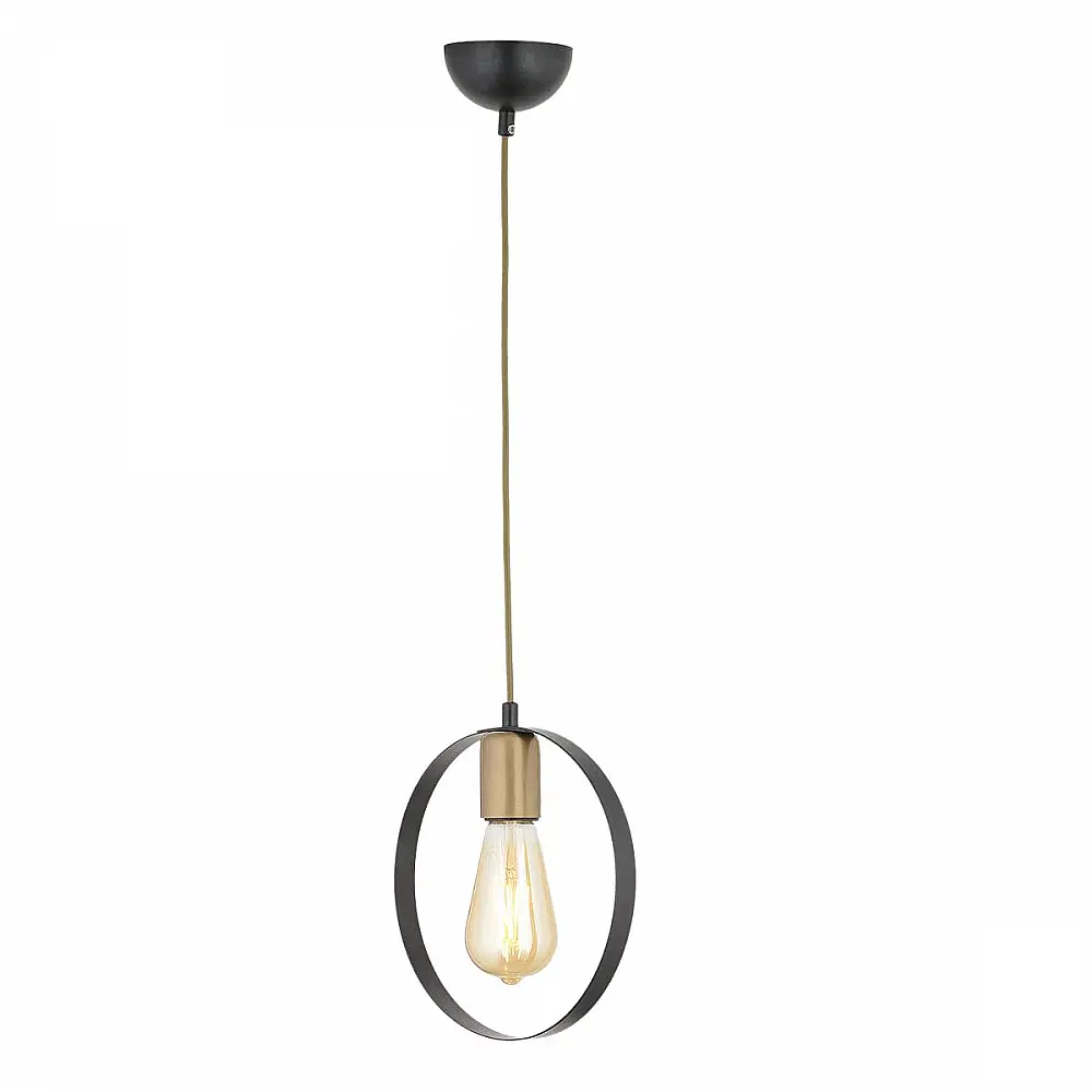 ArteLibre Φωτιστικό Κρεμαστό ArteLibre HALK Αντικέ Μέταλλο 21x80cm - 14780035 - inde.gr