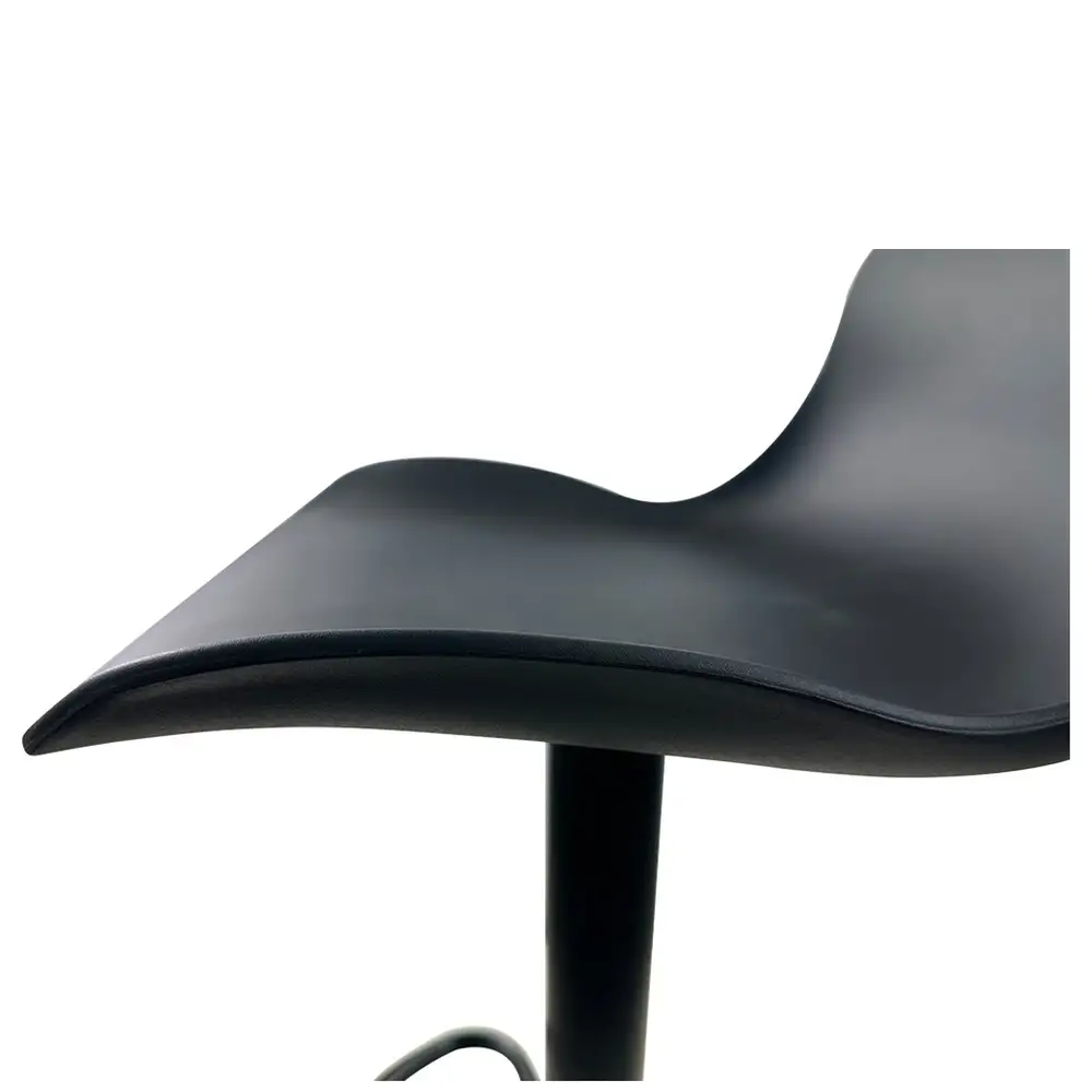ArteLibre Σκαμπό Bar ArteLibre QUERIDA Μαύρο PP/Μέταλλο 44x45x58/81-79/102cm - 14600194 - inde.gr