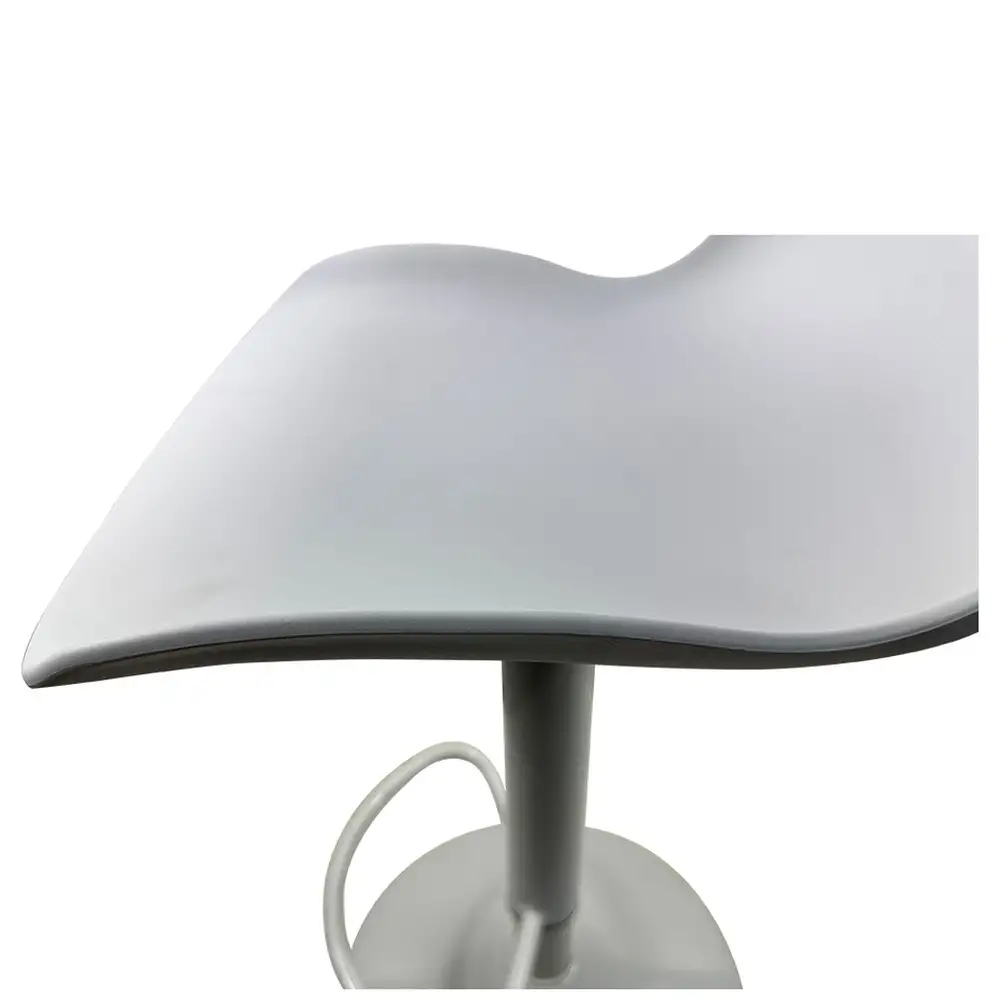 ArteLibre Σκαμπό Bar ArteLibre QUERIDA Λευκό PP/Μέταλλο 44x45x58/81-79/102cm - 14600195 - inde.gr