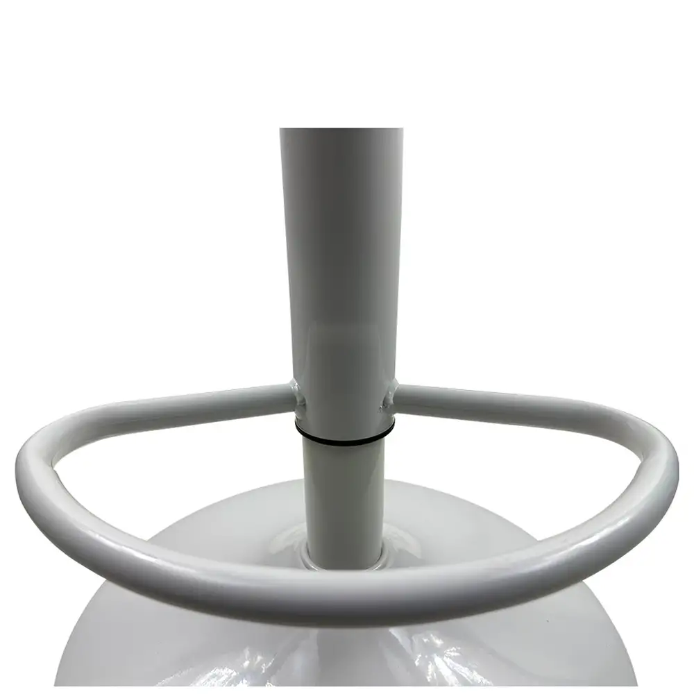 ArteLibre Σκαμπό Bar ArteLibre QUERIDA Λευκό PP/Μέταλλο 44x45x58/81-79/102cm - 14600195 - inde.gr