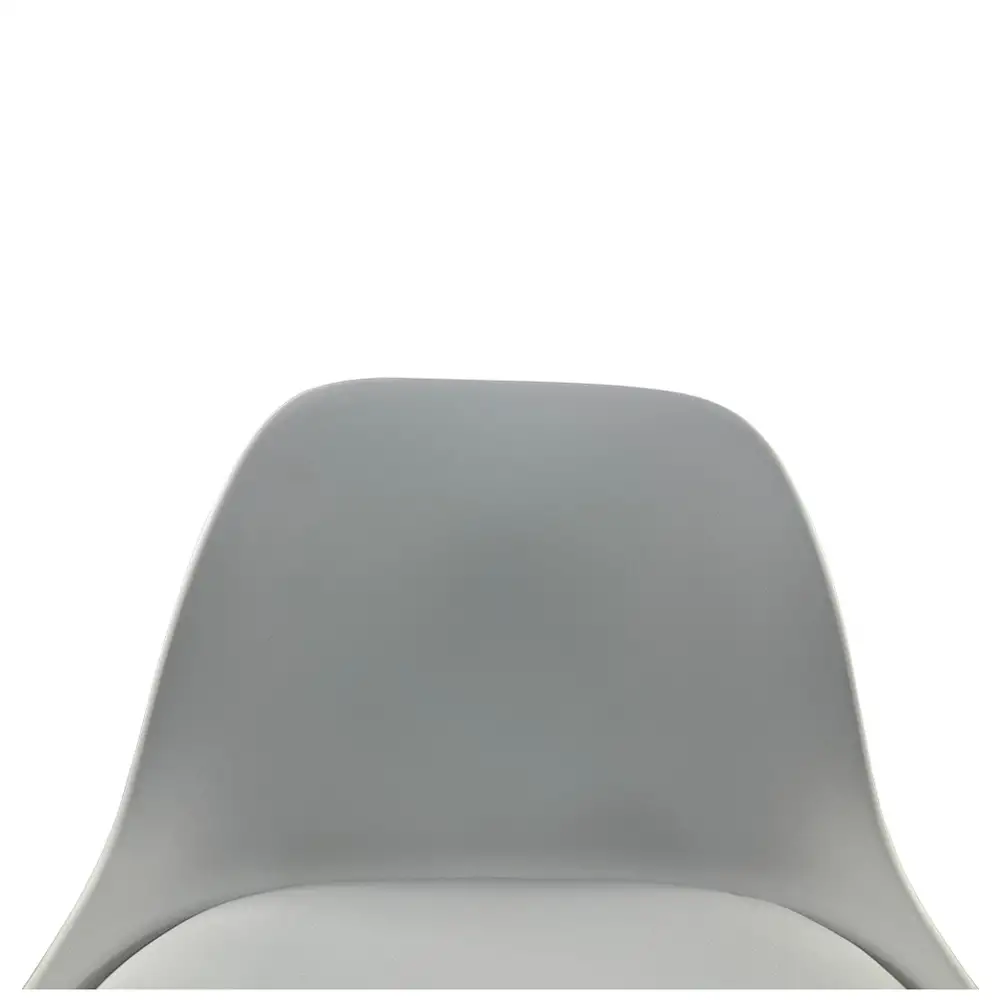 ArteLibre Σκαμπό Bar ArteLibre AMADA Λευκό/Χρώμιο PP/Μέταλλο 41x40x79-89cm - 14600198 - inde.gr