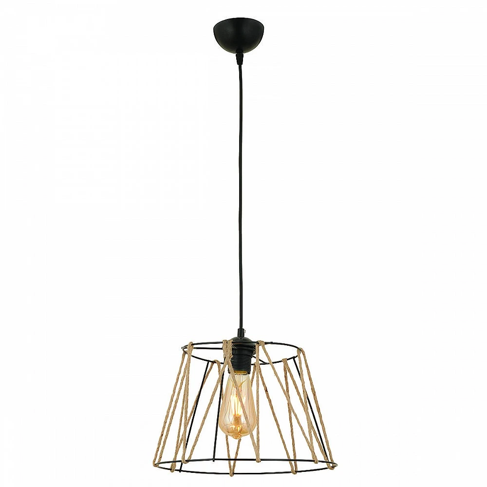 ArteLibre Φωτιστικό Κρεμαστό ArteLibre KRO Μαύρο Μέταλλο 30x80cm - 14780041 - inde.gr