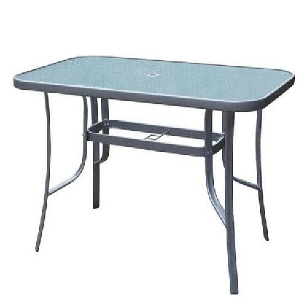 ArteLibre Τραπέζι Μεταλλικό ArteLibre SUN Γκρι 150x90x70cm - 14450033 - inde.gr