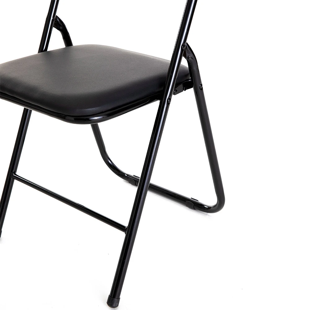 ArteLibre Καρέκλα Πτυσσόμενη ArteLibre PRASLIN Μαύρο Μέταλλο/PVC 41x44x79cm - 14660076 - inde.gr ArteLibre Καρέκλα Πτυσσόμενη ArteLibre PRASLIN Μαύρο Μέταλλο/PVC 41x44x79cm - 14660076 - inde.gr
