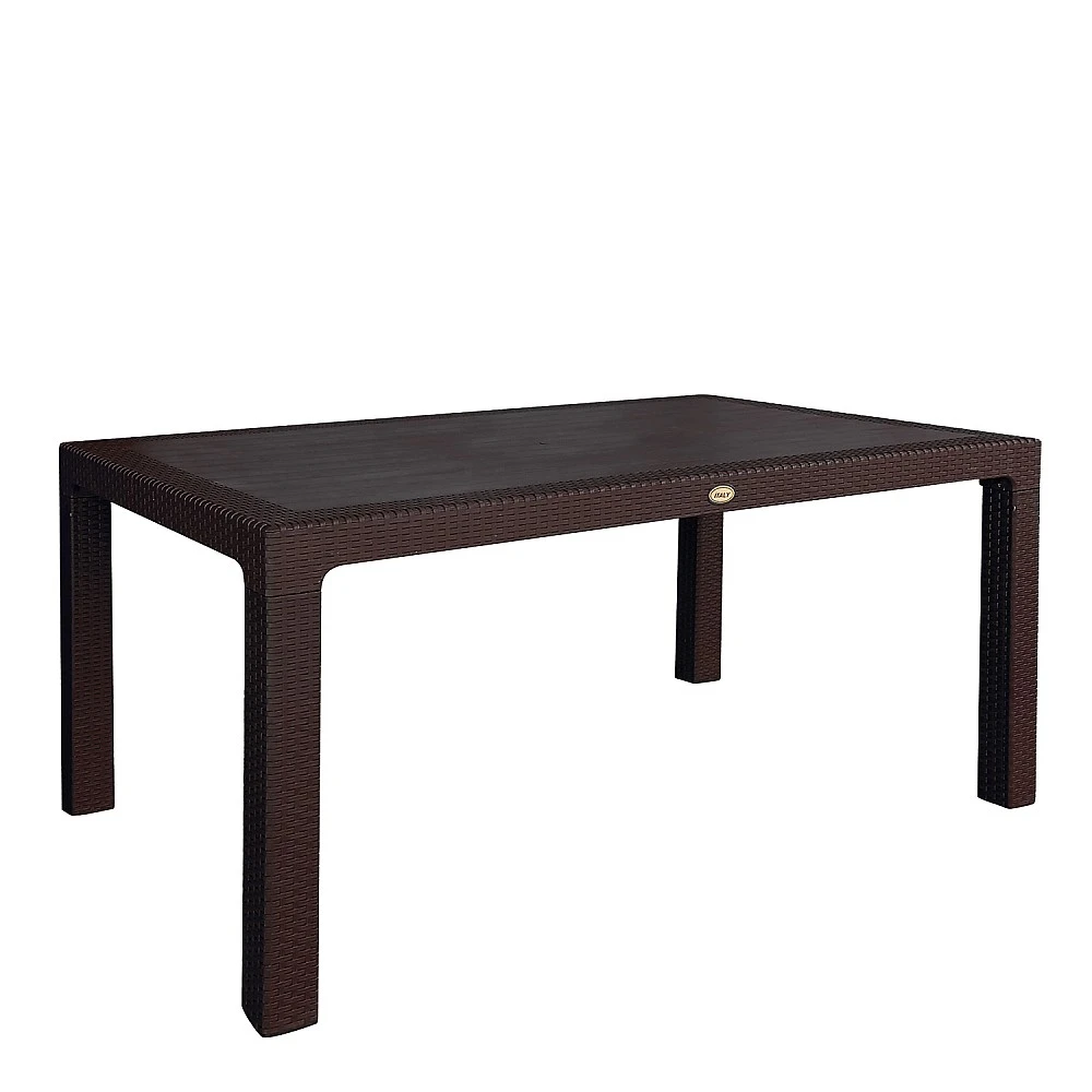 ArteLibre Τραπέζι Κήπου ArteLibre Eco Καφέ Ανακυκλωμένο PP 150x90x74cm - 14720032 - inde.gr