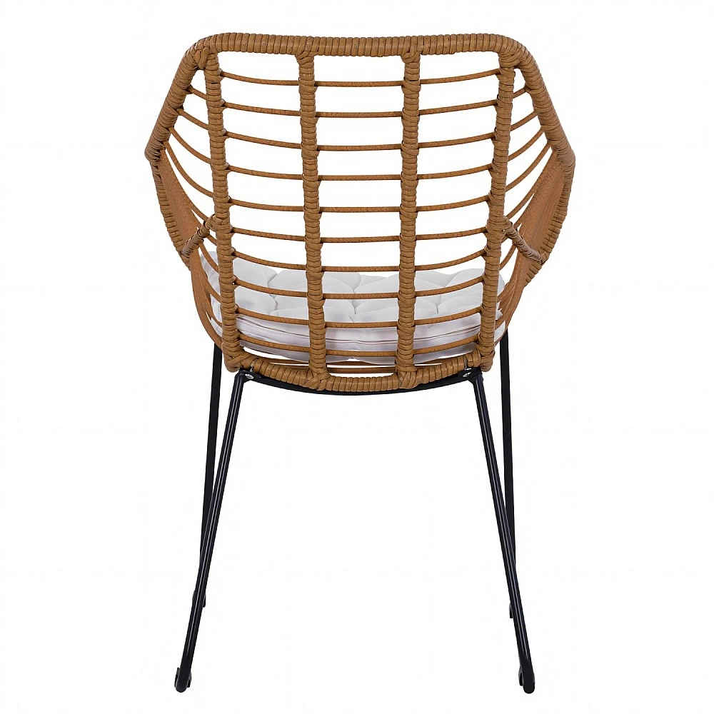 ArteLibre Πολυθρόνα Κήπου ArteLibre ABURIUS Φυσικό/Μαύρο Rattan/Μέταλλο 63x60x83.5cm - 14510058 - inde.gr ArteLibre Πολυθρόνα Κήπου ArteLibre ABURIUS Φυσικό/Μαύρο Rattan/Μέταλλο 63x60x83.5cm - 14510058 - inde.gr