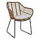 ArteLibre Πολυθρόνα Κήπου ArteLibre ABURIUS Φυσικό/Μαύρο Rattan/Μέταλλο 63x60x83.5cm - 14510058 - inde.gr ArteLibre Πολυθρόνα Κήπου ArteLibre ABURIUS Φυσικό/Μαύρο Rattan/Μέταλλο 63x60x83.5cm - 14510058 - inde.gr