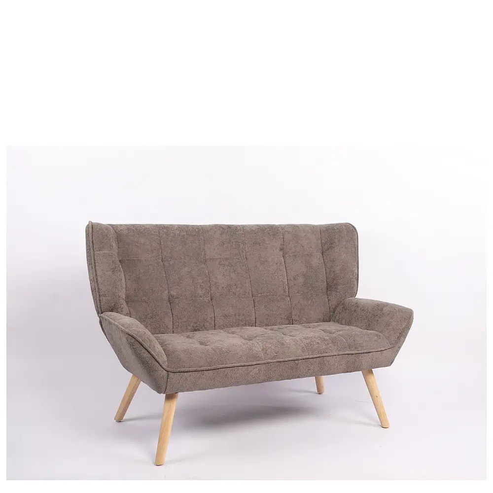 ArteLibre Καναπές ArteLibre NESTO Γκρι Ύφασμα/Ξύλο 86x126x78cm - 14770093 - inde.gr