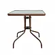 ArteLibre Τραπέζι Μεταλλικό ArteLibre MARS Καφέ 70x70x70cm - 14450046 - inde.gr ArteLibre Τραπέζι Μεταλλικό ArteLibre MARS Καφέ 70x70x70cm - 14450046 - inde.gr