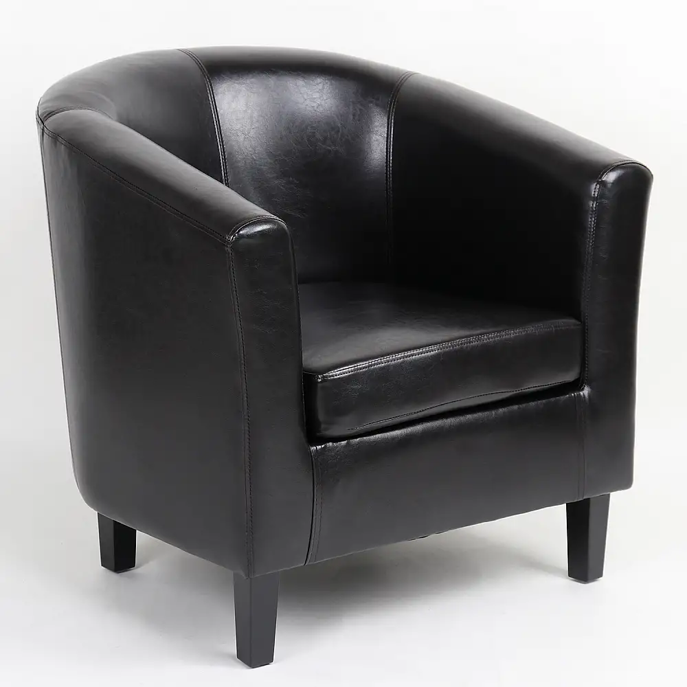 ArteLibre Πολυθρόνα ArteLibre FIORELLA Καφέ PU 73x69x75cm - 14360027 - inde.gr