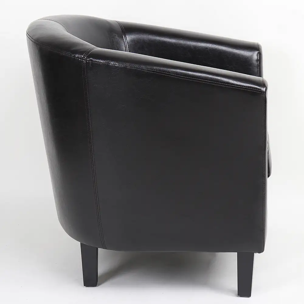 ArteLibre Πολυθρόνα ArteLibre FIORELLA Καφέ PU 73x69x75cm - 14360027 - inde.gr