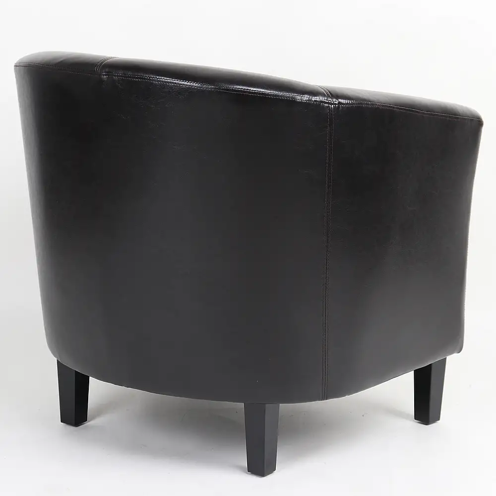 ArteLibre Πολυθρόνα ArteLibre FIORELLA Καφέ PU 73x69x75cm - 14360027 - inde.gr