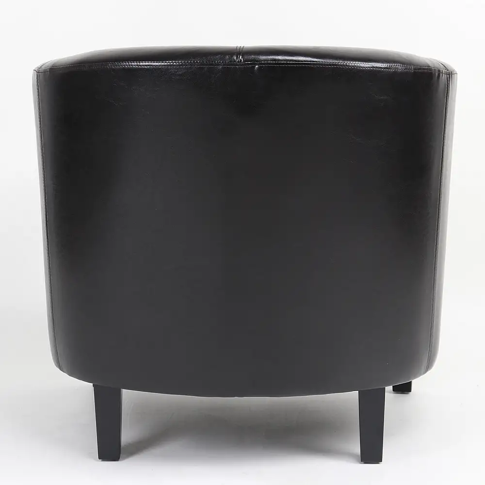 ArteLibre Πολυθρόνα ArteLibre FIORELLA Καφέ PU 73x69x75cm - 14360027 - inde.gr