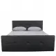 ArteLibre Κρεβάτι ArteLibre ANEMONE Μαύρο PU Με Αποθηκευτικό Χώρο 217.5x170.5x100cm(Στρώμα 160x200cm) - 14320005 - inde.gr