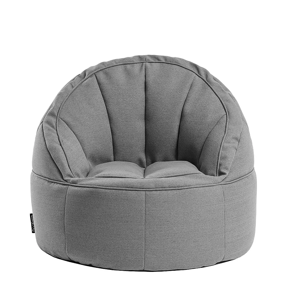 ArteLibre Πουφ Πολυθρόνα ArteLibre LINDE Γκρι Ύφασμα 70x75cm - 14860027 - inde.gr