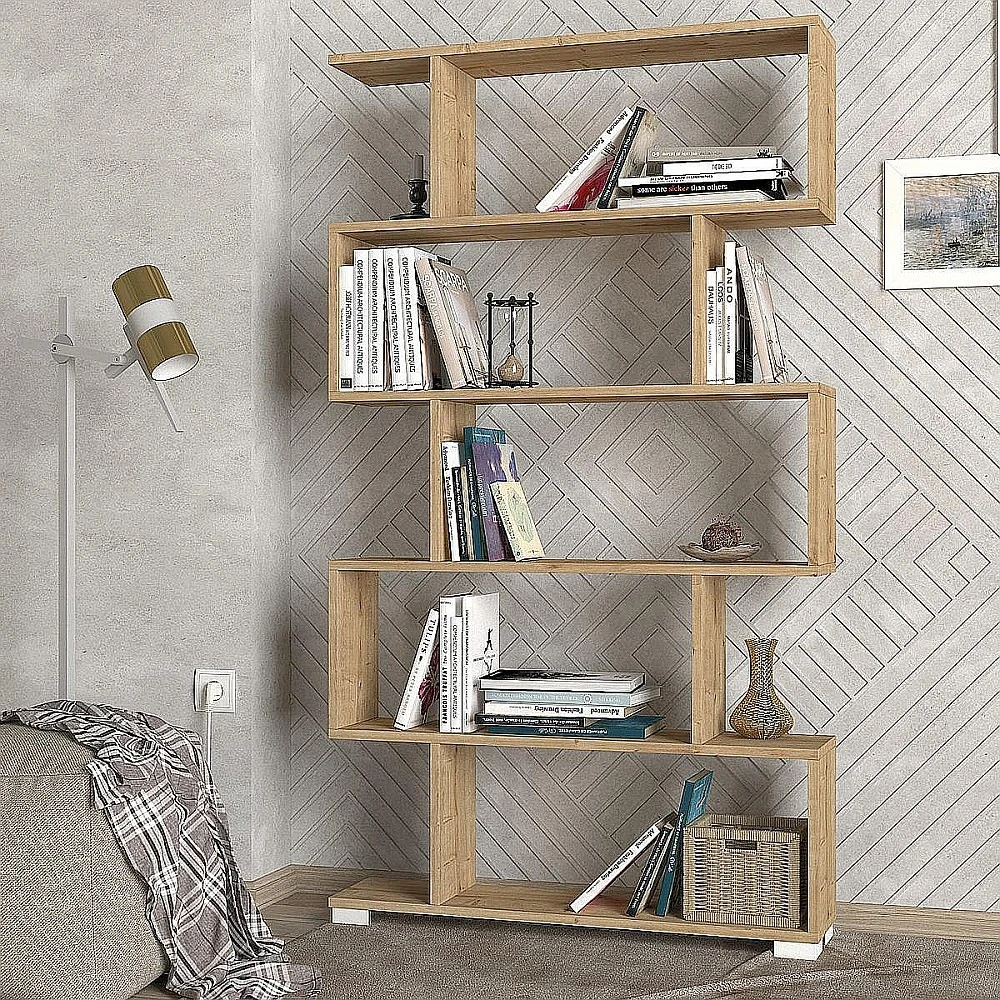 ArteLibre Βιβλιοθήκη ArteLibre MONTONI Φυσικό Μοριοσανίδα/Μελαμίνη 90x20x160cm - 14410282 - inde.gr ArteLibre Βιβλιοθήκη ArteLibre MONTONI Φυσικό Μοριοσανίδα/Μελαμίνη 90x20x160cm - 14410282 - inde.gr