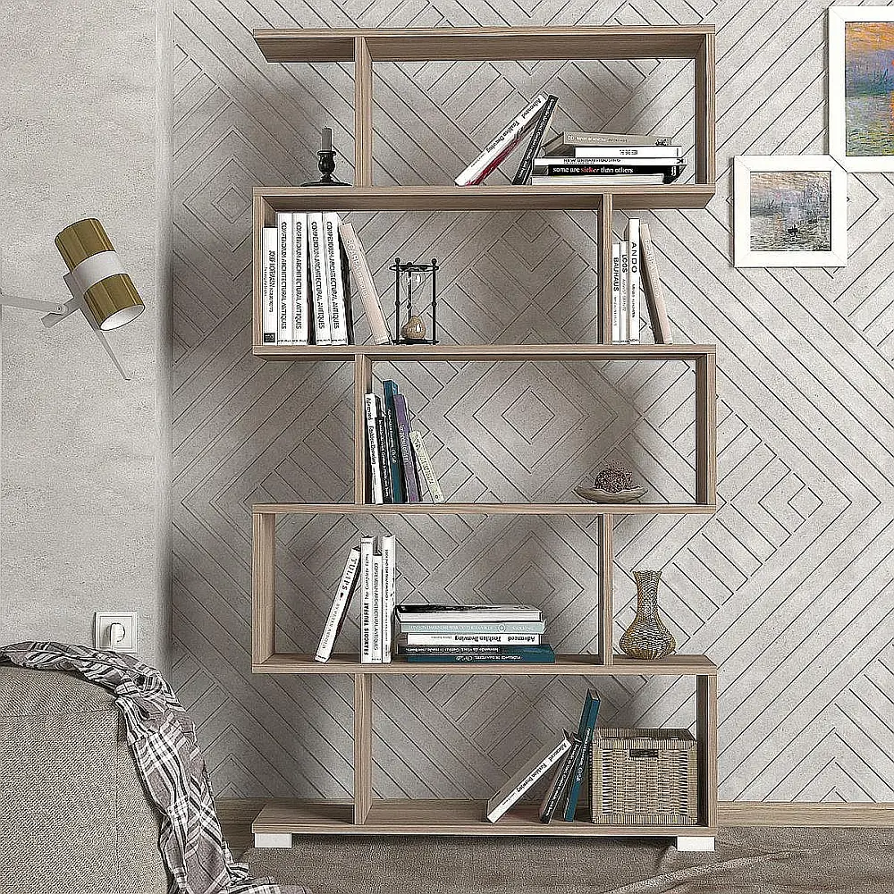 ArteLibre Βιβλιοθήκη ArteLibre MONTONI Cordoba Μοριοσανίδα/Μελαμίνη 90x20x160cm - 14410283 - inde.gr